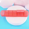 Weekly Pill Box Large Capacity Multiple Compartments Dustproof Lightweight Portable 7-Day Vitamin Medicine Box Organizer