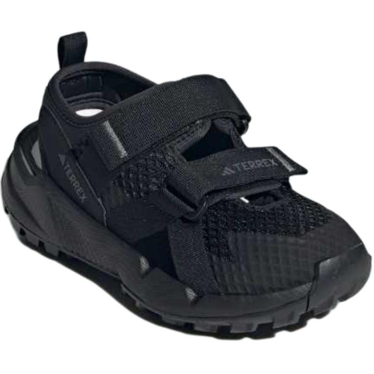 Adidas Terrex Hydrotterra At Comfortable Versatile Non-Slip Durable Low-Top Kids Sandals Kids Sandals Black IH6378
