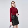 Women's New Chinese Style Stand Collar Knit Top
