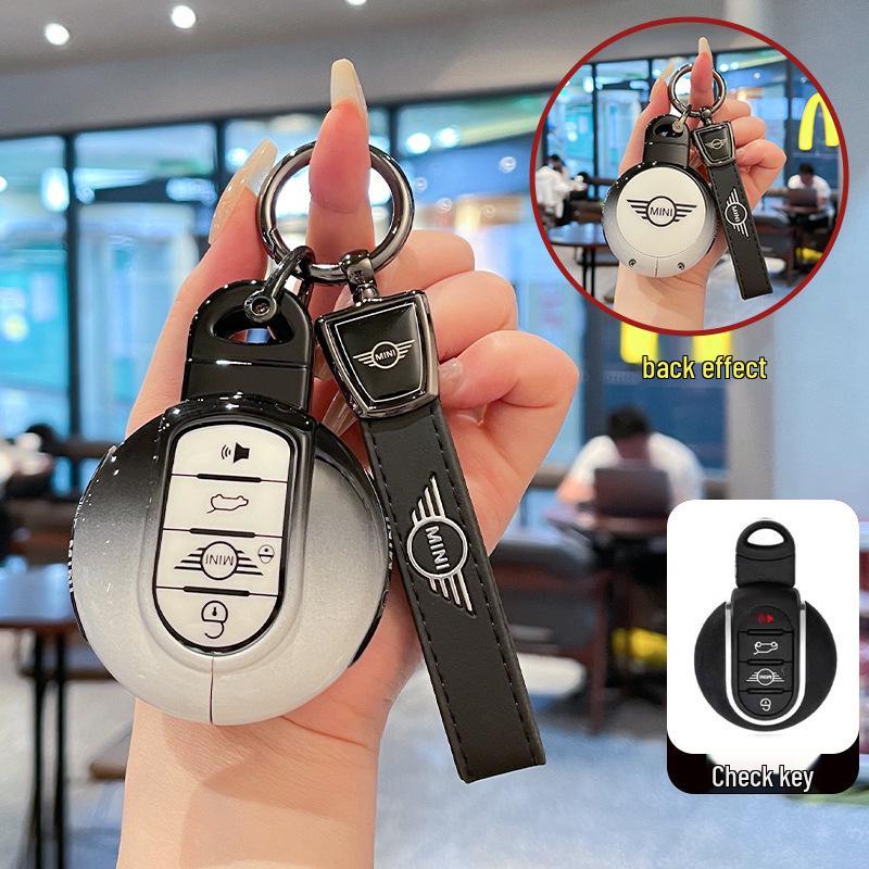 BMW Mini Key Protective Cover with Metal Buckle for Countryman/Cooper One