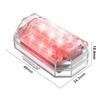 High Brightness Led Strobe Light 7 Colors Usb Rechargeable Wireless Lights