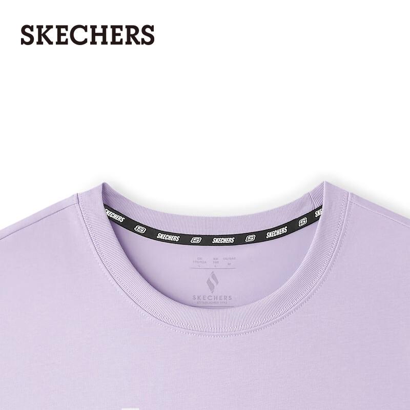 Skechers Унисекс Повседневная футболка с коротким рукавом