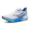 Mizuno Wave Rider 28 White Estate Blue Men Sneakers J1GC240301