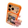 Применимый Apple iphone17promax оттенок иллюстрация 16pro креативный 15 личность 14ins корейский чехол для мобильного телефона