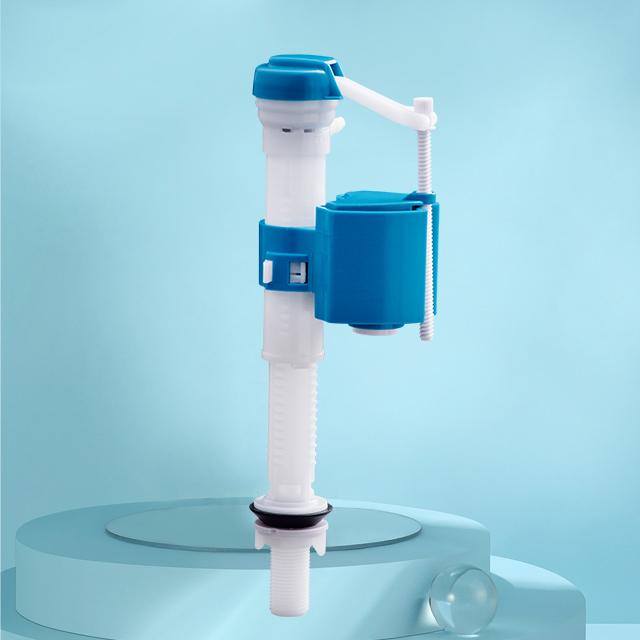 hot sale silent adjustable brass or pom inlet fill filling valve with pp float bathroom fittings toilet accessories
