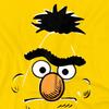 Sesame Street Unisex Adult Retro Bert Sketch T-Shirt