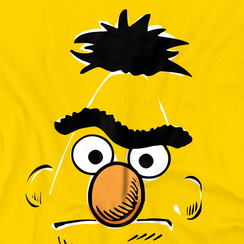 Sesame Street Unisex Adult Retro Bert Sketch T-Shirt