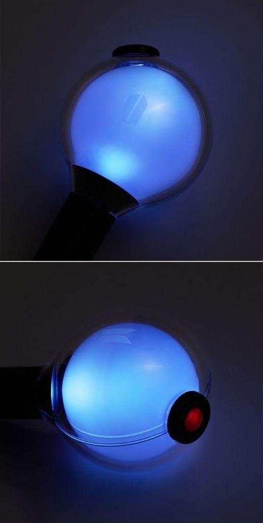[Б/У] Официальный брелок BTS LIGHT STICK SE Light