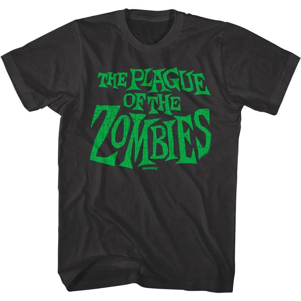 Plague Of The Zombies Vintage Logo Men T Shirt