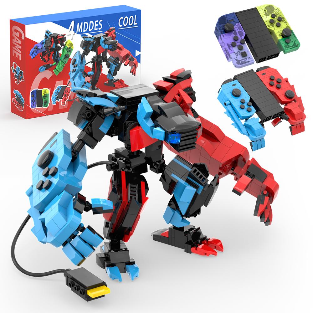 MOC Handheld Game Console Transforming Building Blocks Game Enthusiasts Collection Idea DIY Bricks Model Toys for Xmas Gifts