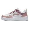 Li Ning Xingchu 2.0 Non-Slip Wear-Resistant Low-Top Skate Shoes Women Sneakers White Rose-Pink AGCT338-4