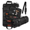 Tool Bag, Tool Roll Bag, Car Tool Bag, Multifunctional, Large Capacity, Heavy-Duty, 6 Storage Pockets, Includes Spanner Roll Pouch, Wall-Mou