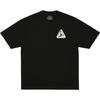 Palace Футболка с тремя балками Черная Унисекс Топы P30TS379