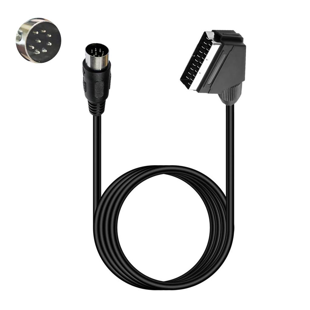 Высокопроизводительная SCART 8-контактная RGBs Аудио Видео Линия Чистая Передача Сигнала ПВХ Изоляция