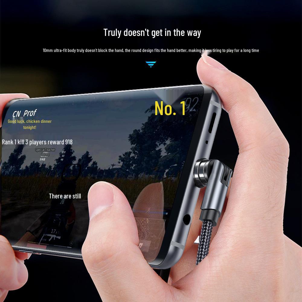 Вращающийся на 540° магнитный кабель для быстрой зарядки для устройств Apple и Type-C