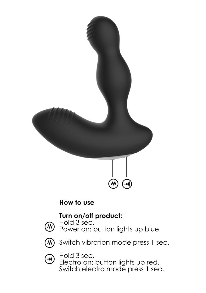 ElectroShock Prostate Stimulator 9 X 3 Cm