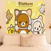 Cute Bear Cartoon Decorative Tapestry Home Wall Decoration Office Living Room Tapestry