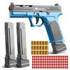 Toy Gun Soft Bullet Toys Gun for Boys Toy Foam Blaster Empty Shell Ejecting Toy Gun Pistol Gifts for Boys & Girls Age