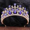 Bridal Crown Barlow Rhinestone Tiara Princess Crown Wedding Hair Accessories Wedding Dress Accessories