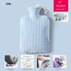 Water-Filled Hot Water Bottle for Warming Beds and Blankets, Special Foot Warmer, Thickened Explosion-Proof Hot Water Bag, Genuine Product from