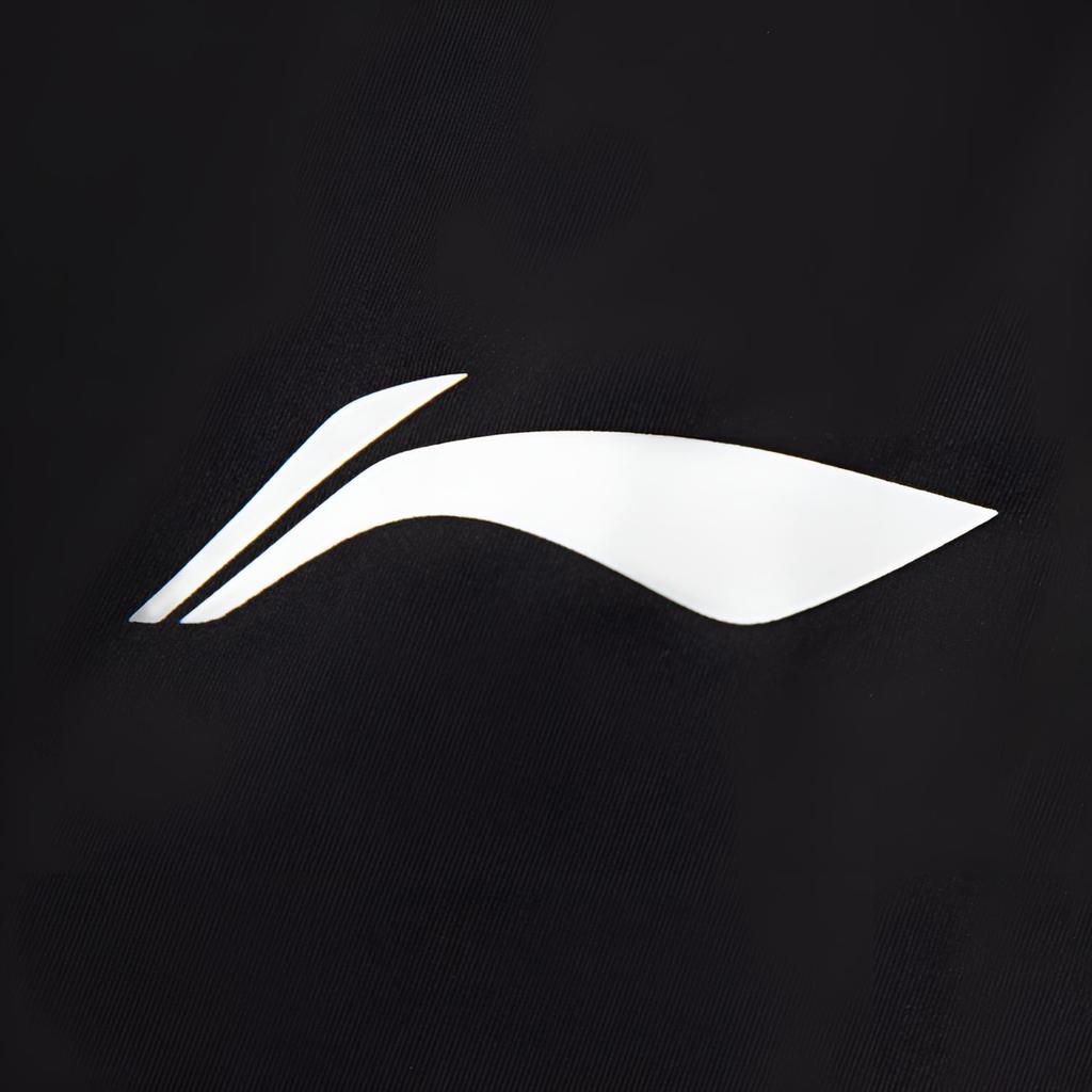 Li Ning Баскетбольная Серия Удобная Облегающая Простая Универсальная Надпись Средняя Посадка Спортивные Шорты Мужские шорты Черный AUSV037-2