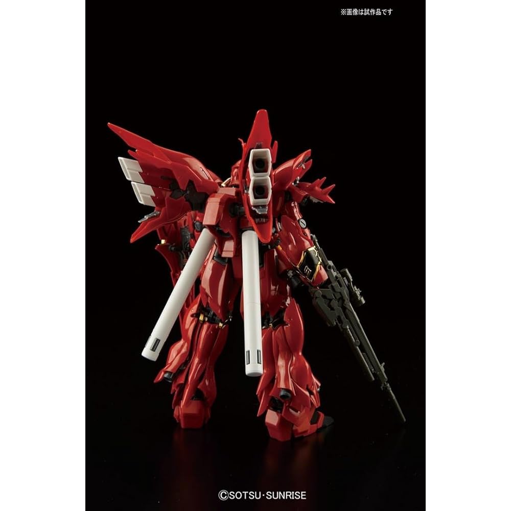 RG Gundam UC MSN-06S Sinanju 1/144 Масштаб Пластиковая Модель-Конструктор с Цветовой Кодировкой