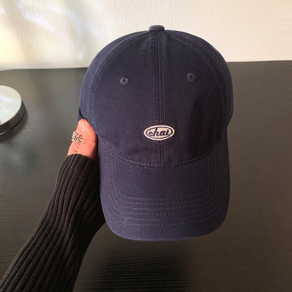 Embroidery Baseball Hat Korean Snapback Cap Casual Peaked Cap Men Women