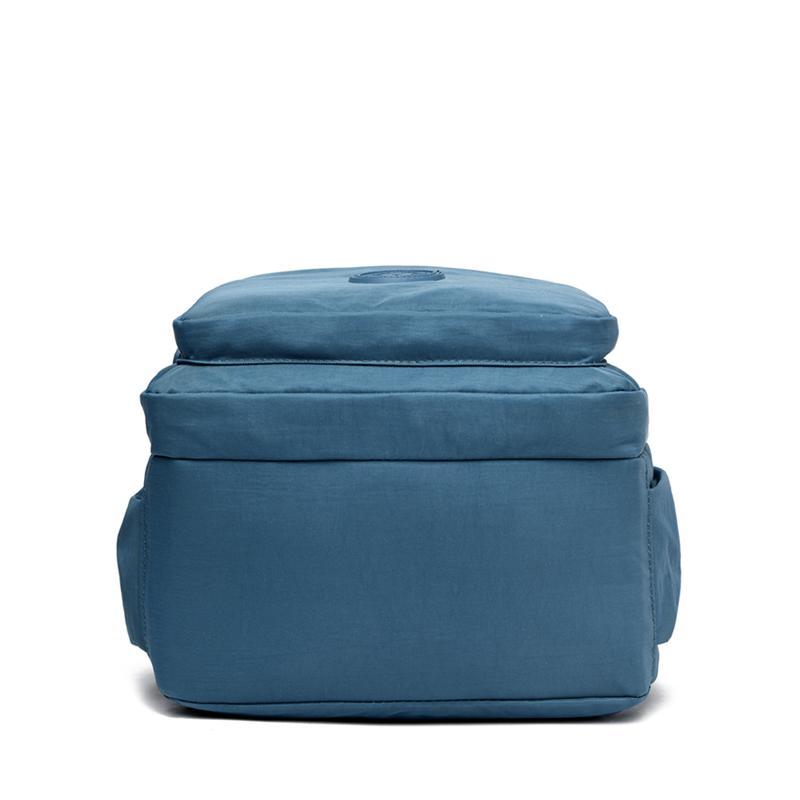 Lightweight Backpack Women Nylon Backpack Solid Color Travel Bag Student Schoolbag