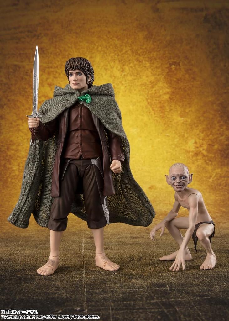 TAMASHII NATIONS Frodo Baggins Gollum of the Approximately 120mm PVC ABS Fabric Painted Movable Figure S.H.Figuarts & (Lord Rings) & &