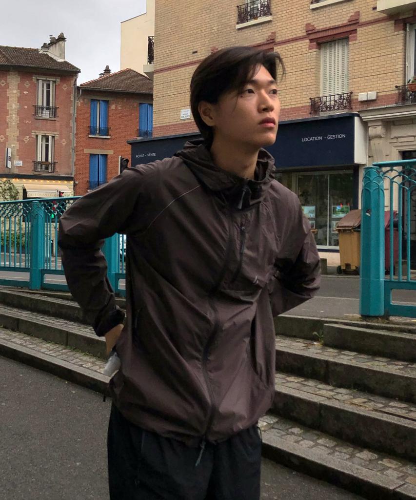 Welter Experiment Airback Pertex Light Windbreaker Jacket_Brown