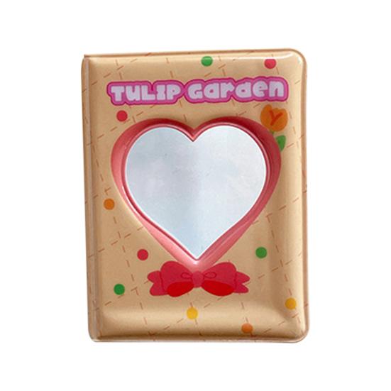 Держатель для фотокарт шикарный водонепроницаемый портативный переплет для фотокарт с полым сердцем держатель для фотокарточек для фотокарт для коллекции