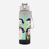 750Ml Water Bottler K-Pop Demon Hunters Printed Character Water Cup Large Capacity Outdoor Portable Rope Drinking Bottle for Boy Girl Gift