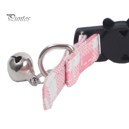 Британский клетчатый кошачий воротник, галстук-бабочка, отрывная ткань, ожерелье для домашних животных с медными колокольчиками, классический дизайн, шейный воротник для мальчиков и девочек, кошек, щенков, собак