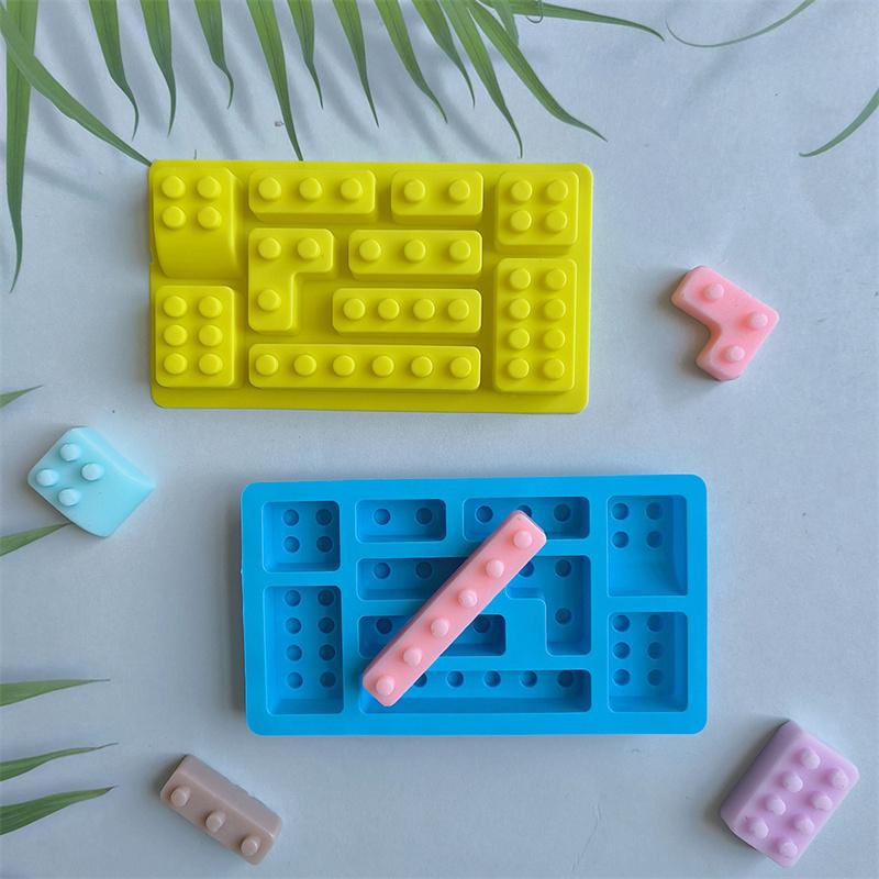 10 блоков силиконовой решетки для льда Форма для льда Креативная форма для торта DIY конфеты печенье шоколадная форма для выпечки