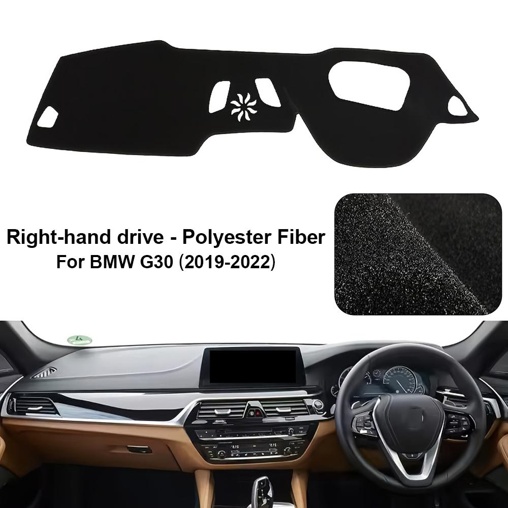 Interior Moulding Dashboard Cover Pad for 2018–2023 BMW G30 Sunshade Protector Anti-UV Dash Mat Non-slip Pad