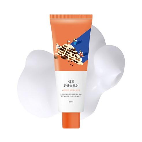 ROUND LAB Soybean Panthenol Cream Deep Hydrating Soothing Moisturizer 80ml
