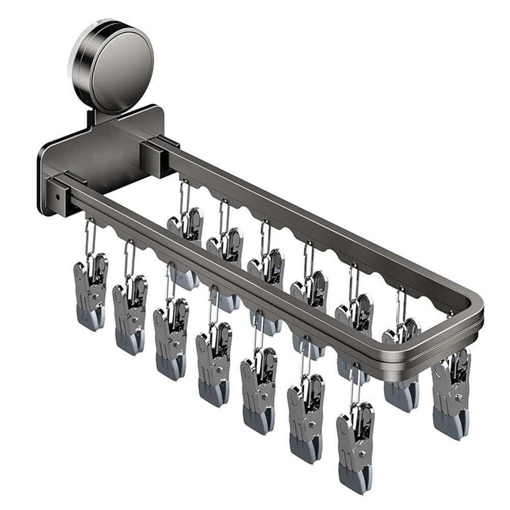 Складная сушилка на присосках, ветрозащитная сушилка для носков