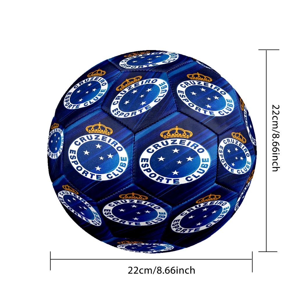 Fc Emblem Printed Size 5 Soccer Balls, High-Quality, Anti-Slip, Protective Football, A Unique Gift , Birthdays, Christmas Gifts