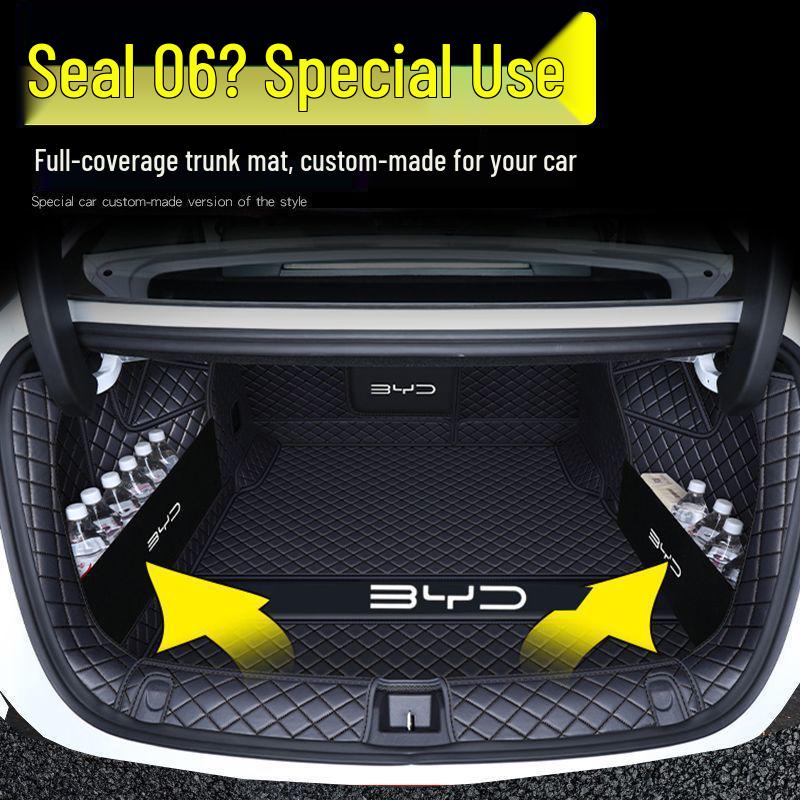 Совместимо с BYD Seal 06 DM-i/EV GT (2024-2026) Окантовка коврика багажника - Специальная модель