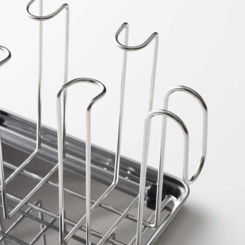 Kai Стеклянная подставка (с подносом из нержавеющей стали) DR5013