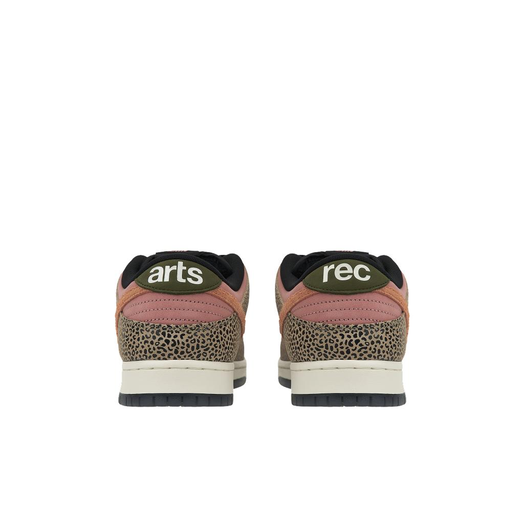 Arts-Rec x Nike Dunk Low SB Для отдыха Унисекс Кроссовки Разноцветные Хаки Янтарно-коричневые IH3211-200