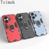 Shockproof Case For Xiaomi Redmi 13 Note 12 Pro Plus 12S 13C Ring Armor Holder Back Coque for POCO F6 X6 M6 Pro 4G Phone Cover