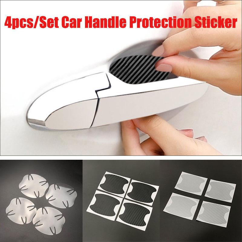 4pcs Car Door Handle bowl Sticker for Toyota Camry Corolla RAV4 Yaris Highlander Land Cruiser PRADO Vios Vitz Reiz succeed Aqua