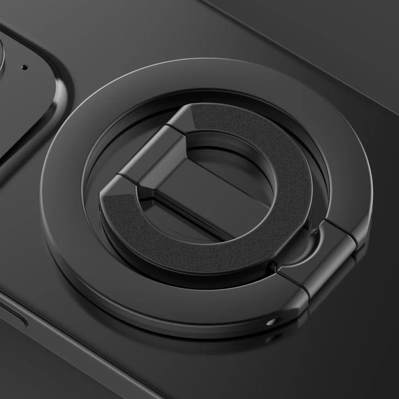 Двусторонний магнитный держатель-кольцо для мобильного телефона для MagSafe iPhone 16, складная подставка для телефона с сильным магнитом, подставка-кольцо для телефона