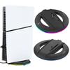 RGB Vertical Stand For PS5 Slim Console LED Base Bracket For PlayStation 5 Slim Disc & Digital Edition (With Or Without Light)