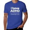 Men's T-Shirt I Have ADHD Let’s Both Pretend I’m Listening To You Attention Deficit HyperActive Disorder Anime Figures Tees Tops