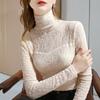 Autumn New Style Lace Inner T-Shirt - High-end Lace Bottoming Shirt for Women