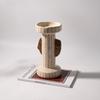 Modern Wabi-Sabi Resin Candle Holder Set Living Room Dining Decor Minimalist Home Accessories