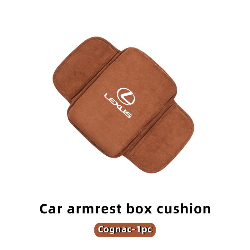 Автомобильный коврик/чехол на подлокотник центральной консоли из замши Аксессуары для Lexus IS250 IS200 CT200h GS300 LS430 RX450h LX570 IS300 ES RX LS