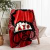 1pc Blanket Kappa Alpha Psi logo3 Print Design, Lightweight Blanket for Sofa, Bed- Soft &Warm, Gift for All Seasons like Christmas, Halloween